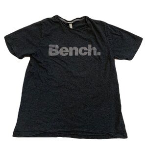 Bench. Gray Graphic Logo T-Shirt S/P